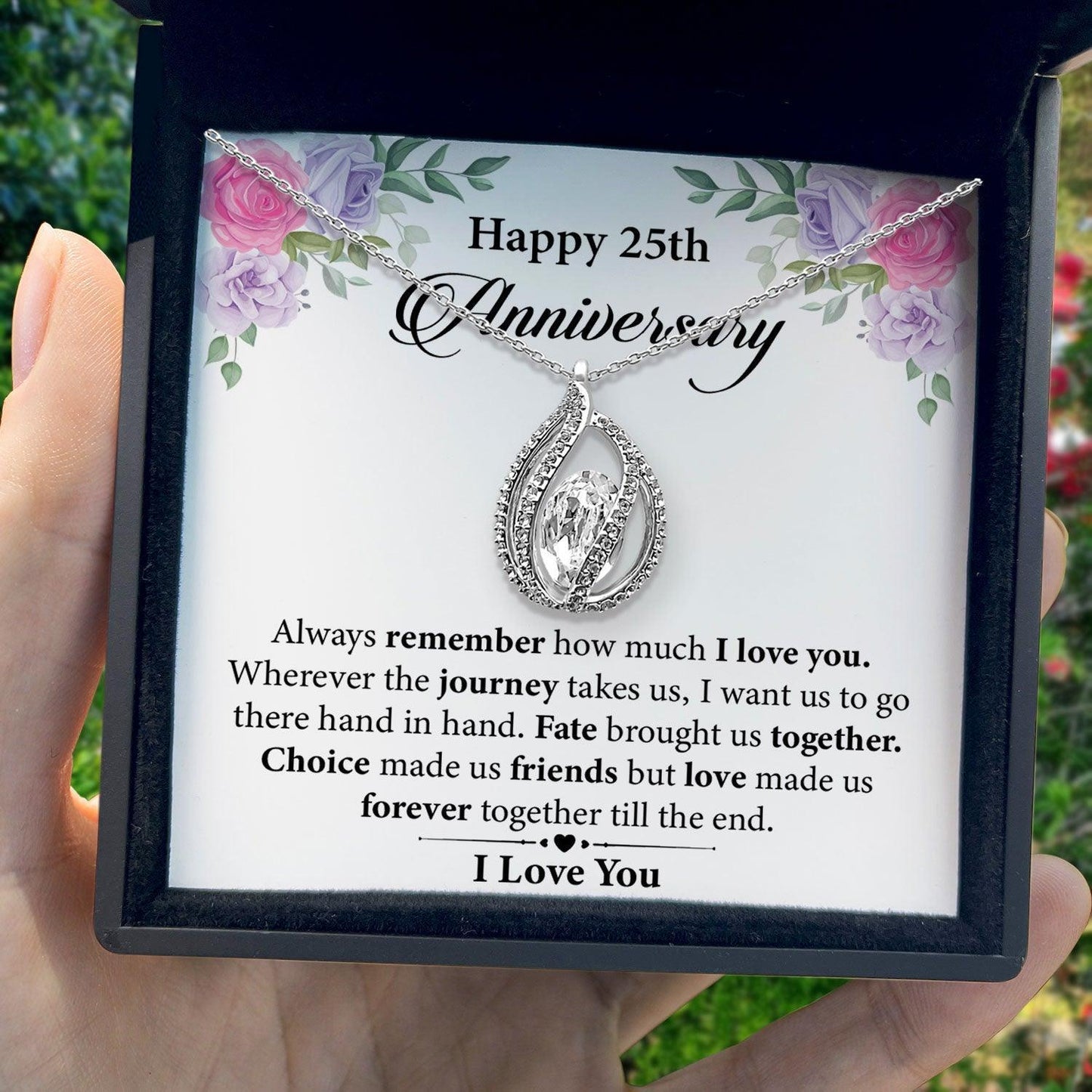 AllGifting, Birdcage Necklace For Women, Anniversary Gift for Her Sterling Silver Birdcage Pendant Jewelry, Card8