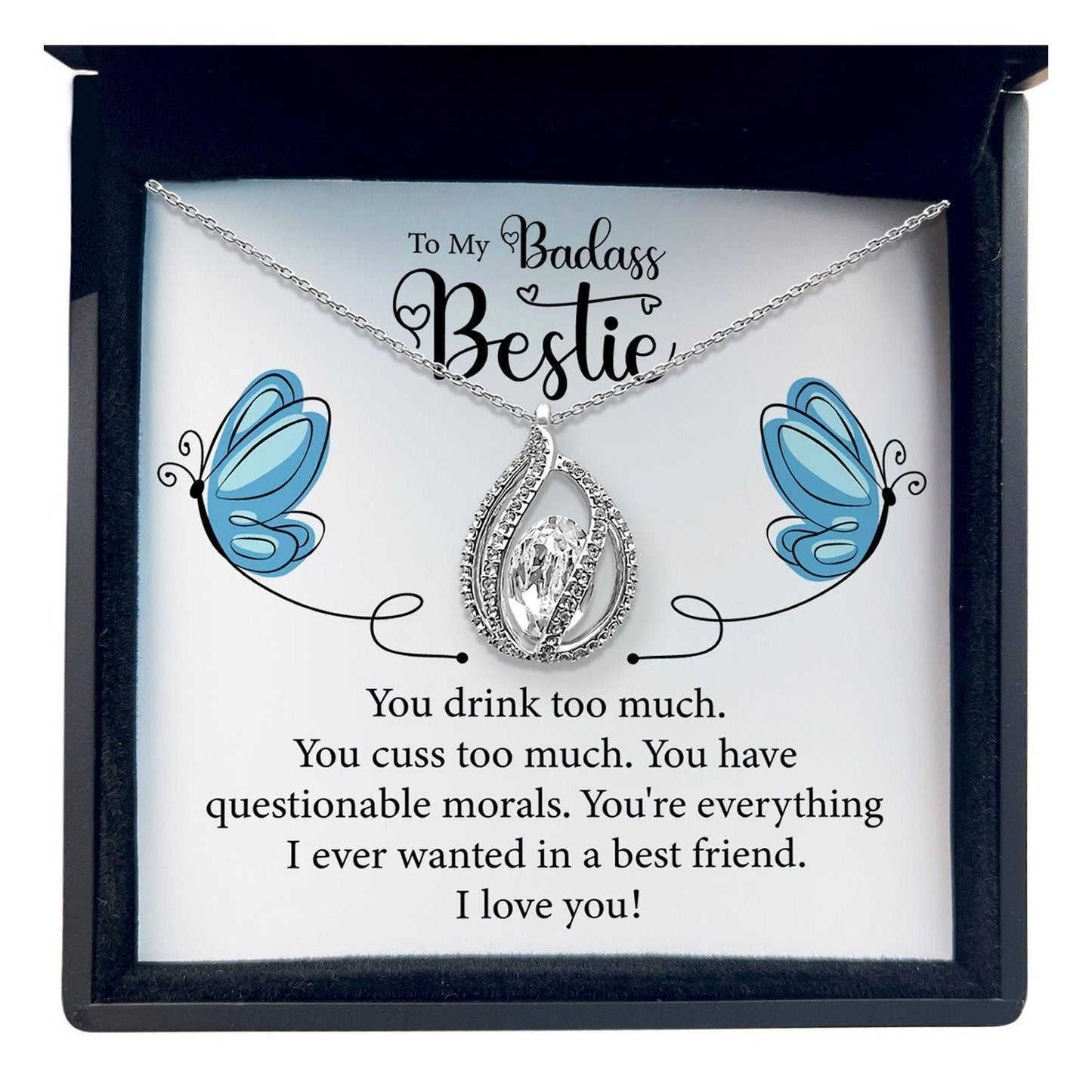 AllGifting, Birdcage Necklace For Women, Best Friend Gift Sterling Silver Birdcage Pendant Jewelry