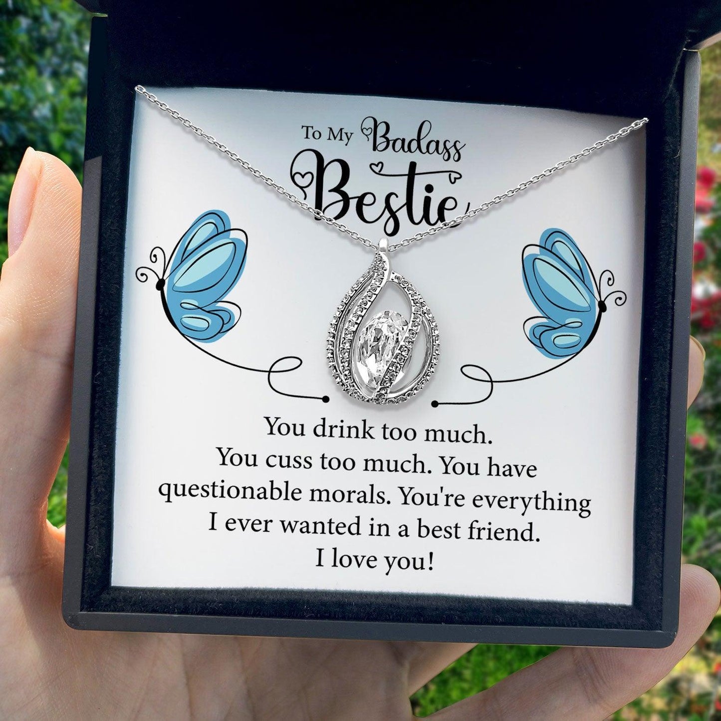 AllGifting, Birdcage Necklace For Women, Best Friend Gift Sterling Silver Birdcage Pendant Jewelry