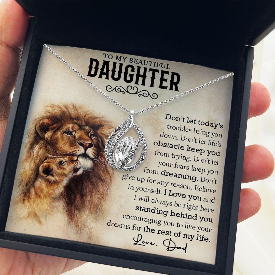 AllGifting, Birdcage Necklace For Women, Daughter Gift Sterling Silver Birdcage Pendant Jewelry, Card1