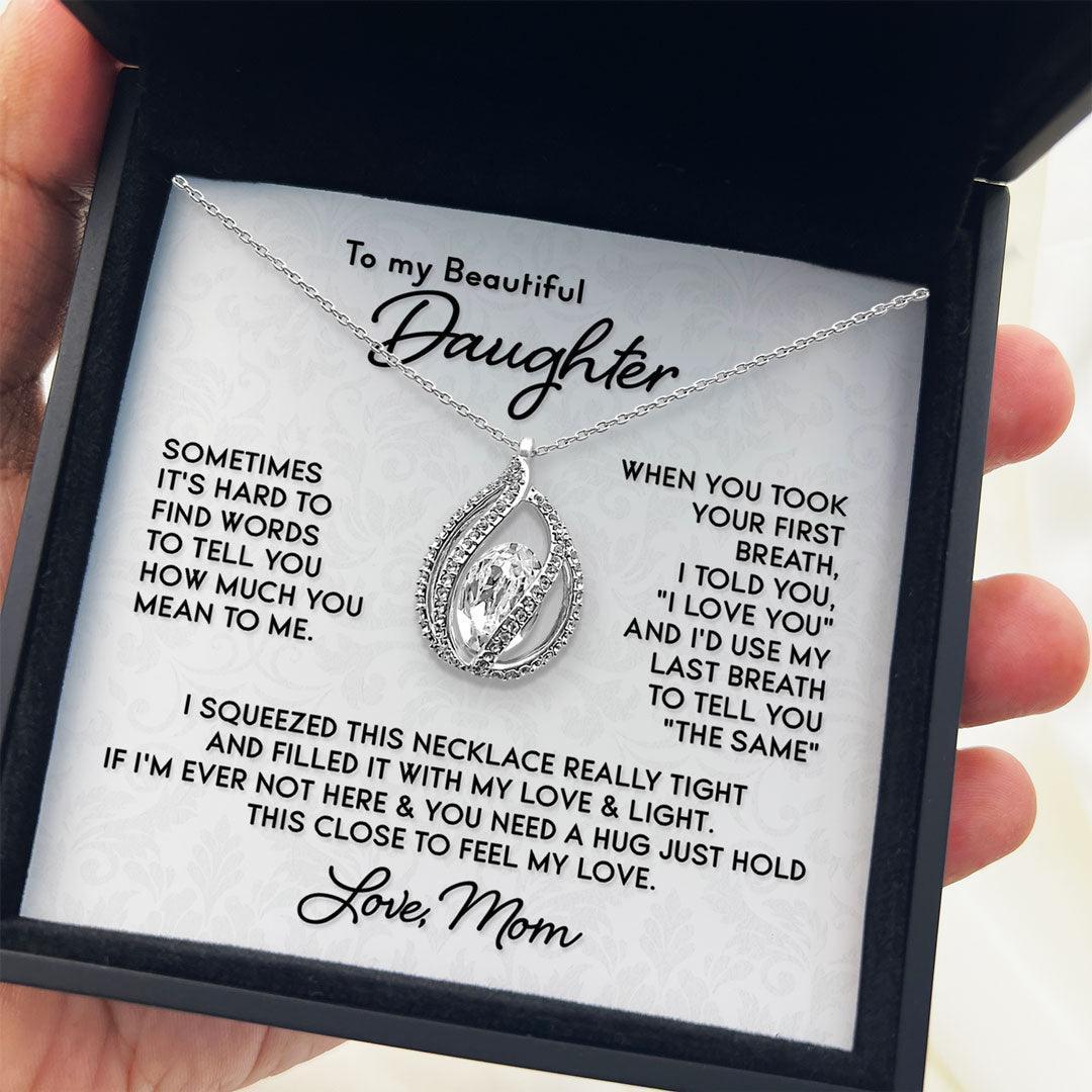 AllGifting, Birdcage Necklace For Women, Daughter Gift Sterling Silver Birdcage Pendant Jewelry, Card2