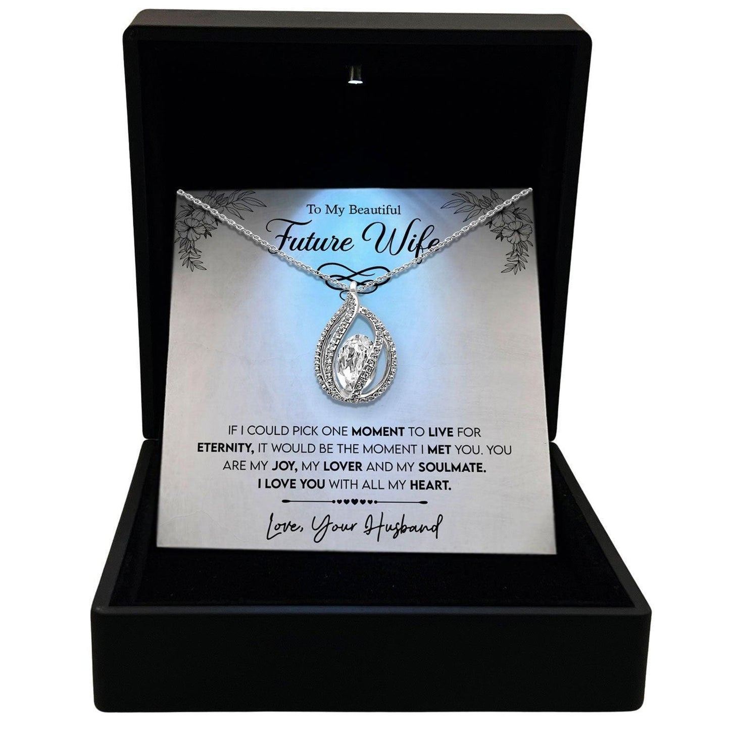 AllGifting, Birdcage Necklace For Women, Future Wife Gift Sterling Silver Birdcage Pendant Jewelry