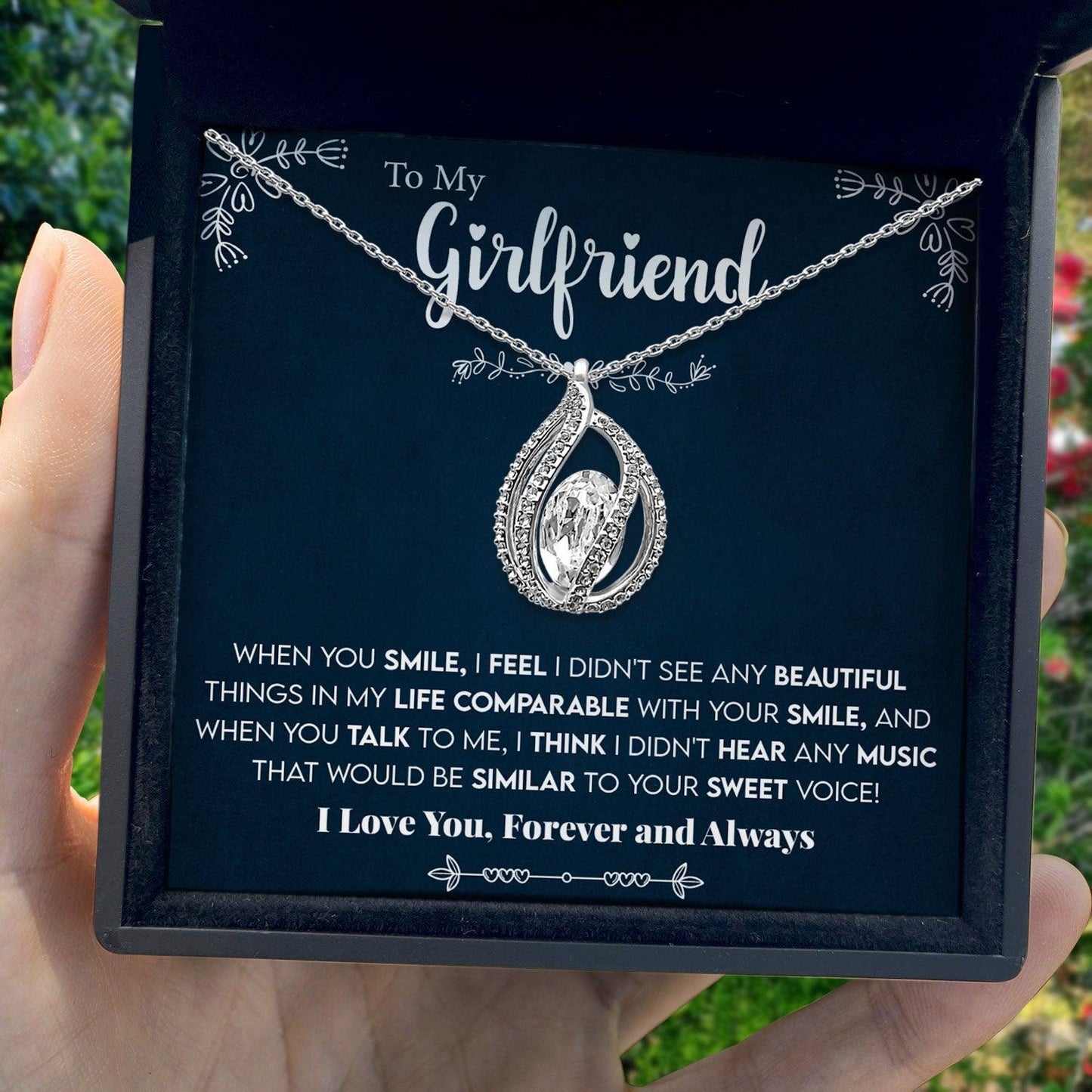 AllGifting, Birdcage Necklace For Women, Girlfriend Gift Sterling Silver Birdcage Pendant Jewelry, Card2