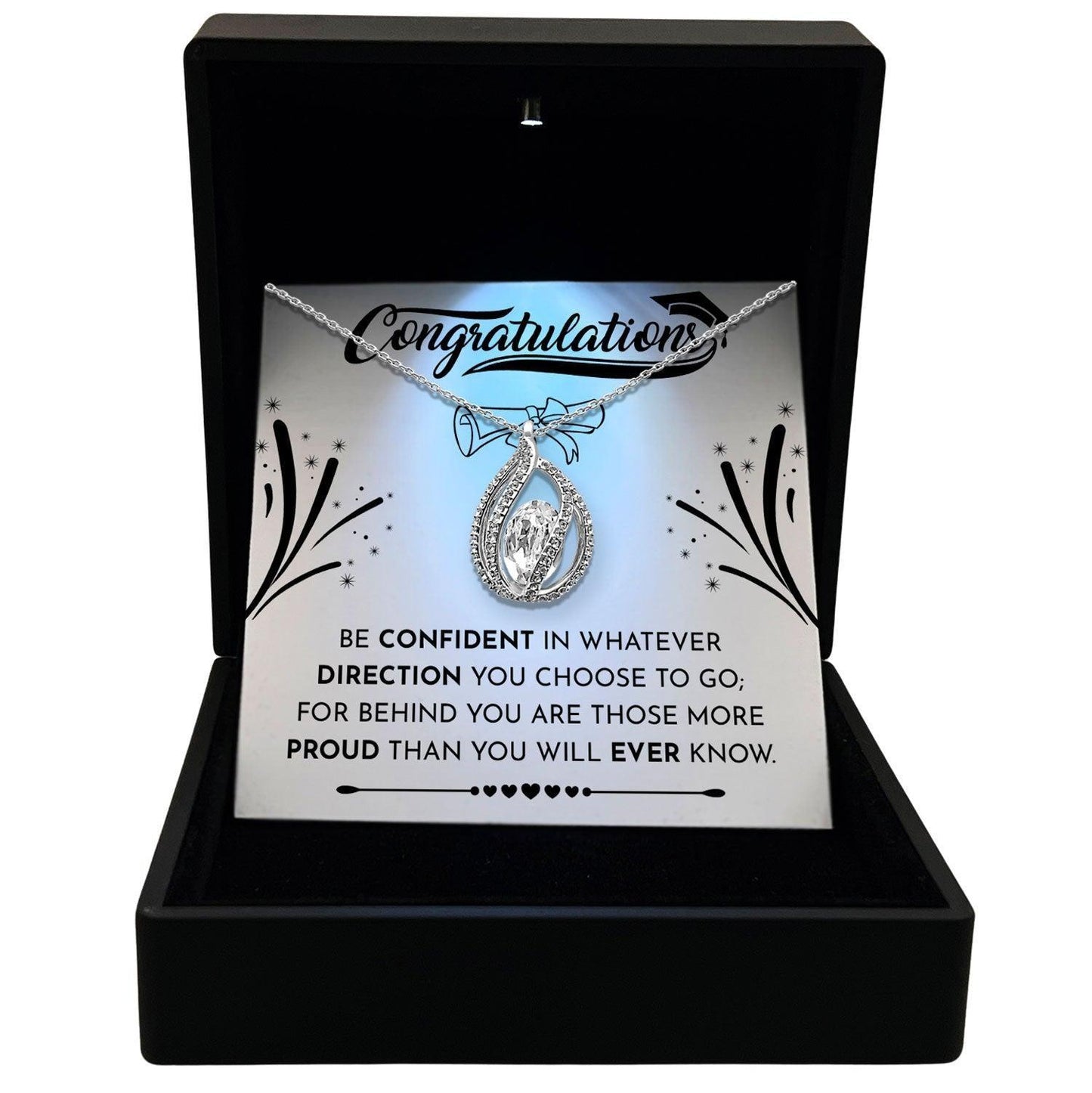 AllGifting, Birdcage Necklace For Women, Graduation Gift Sterling Silver Birdcage Pendant Jewelry