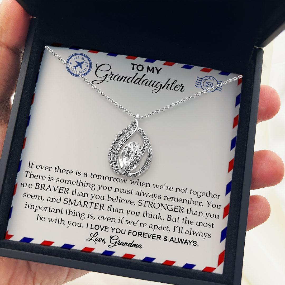 AllGifting, Birdcage Necklace For Women, Granddaughter Gift Sterling Silver Birdcage Pendant Jewelry, Card5