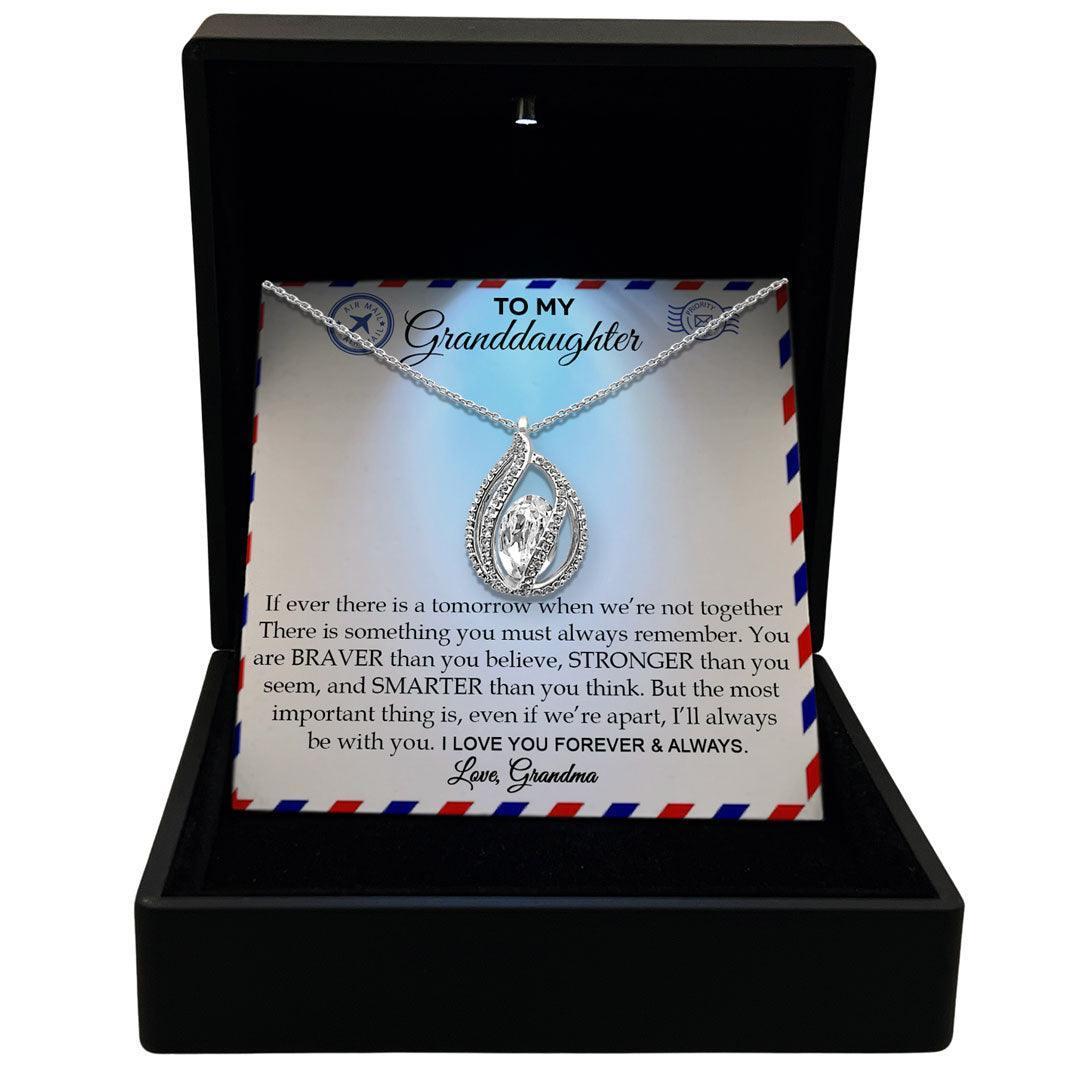 AllGifting, Birdcage Necklace For Women, Granddaughter Gift Sterling Silver Birdcage Pendant Jewelry, Card5