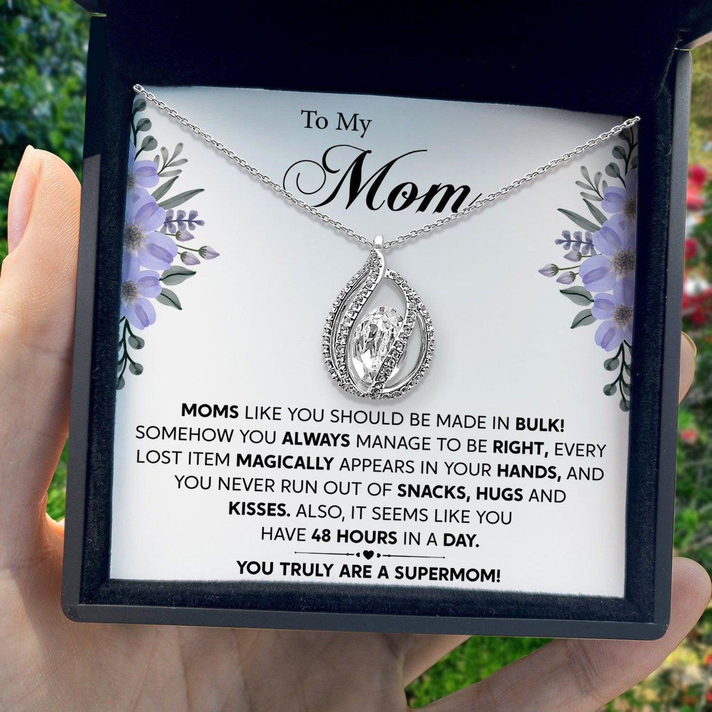 AllGifting, Birdcage Necklace For Women, Mom Gift Sterling Silver Birdcage Pendant Jewelry, Card19