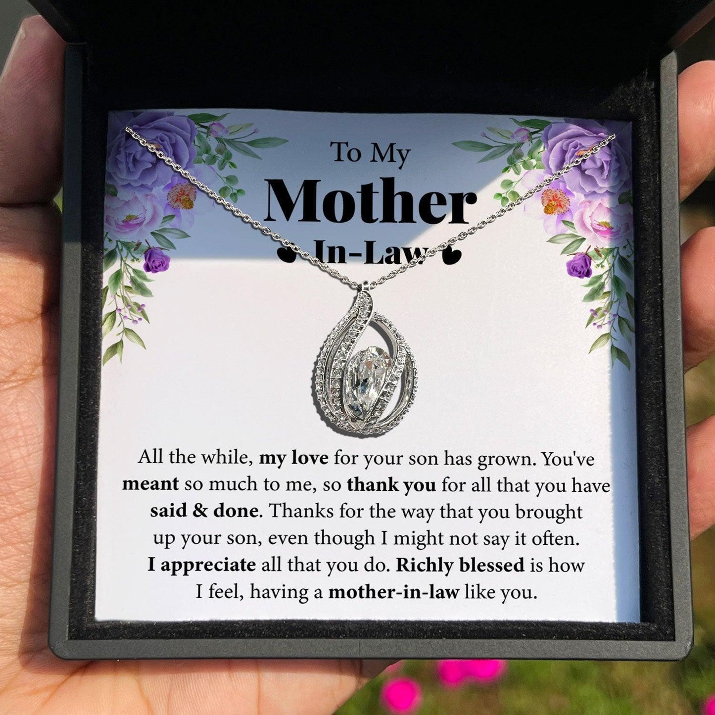 AllGifting, Birdcage Necklace For Women, Mother-in-Law Gift Sterling Silver Birdcage Pendant Jewelry