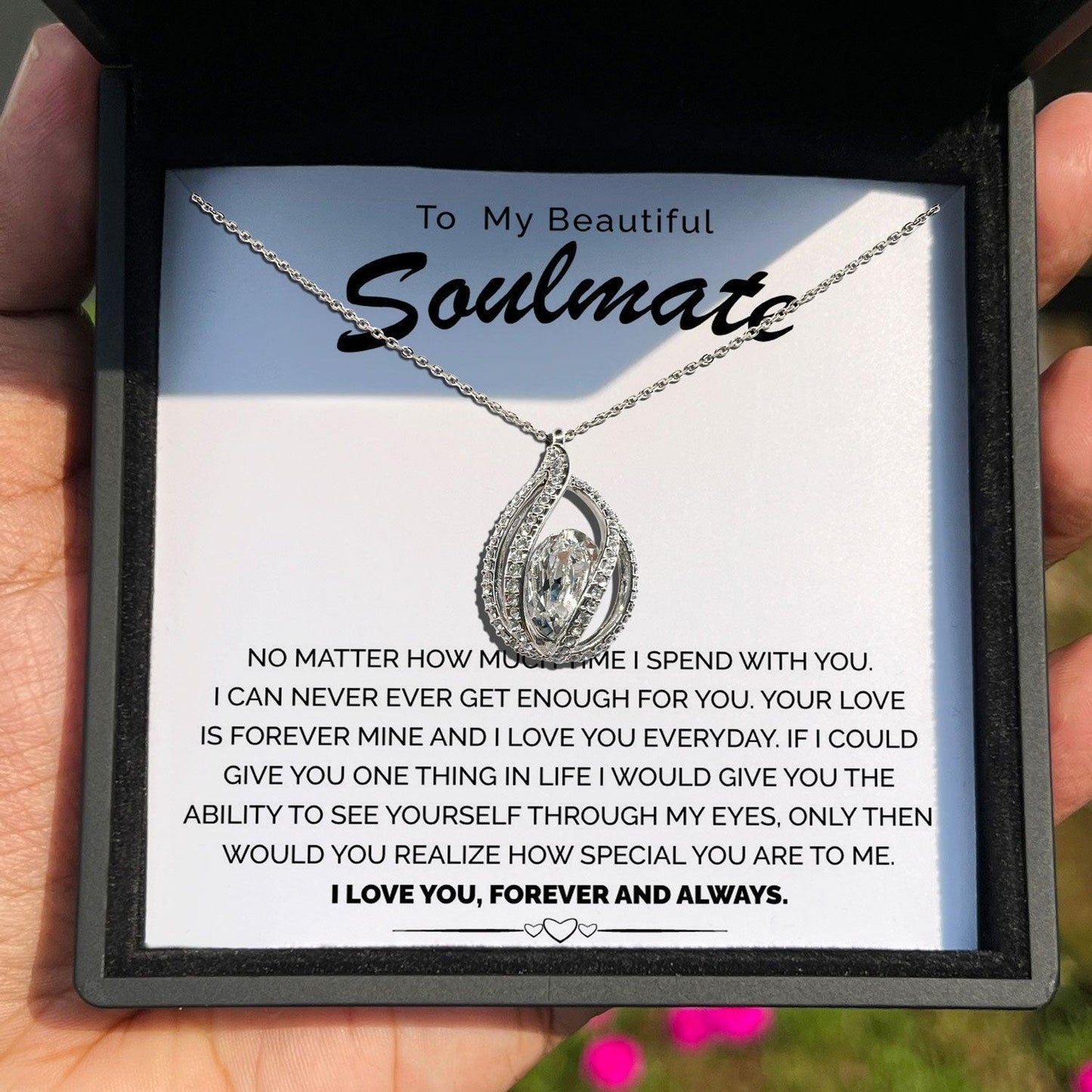 AllGifting, Birdcage Necklace For Women, Soulmate Gift Sterling Silver Birdcage Pendant Jewelry