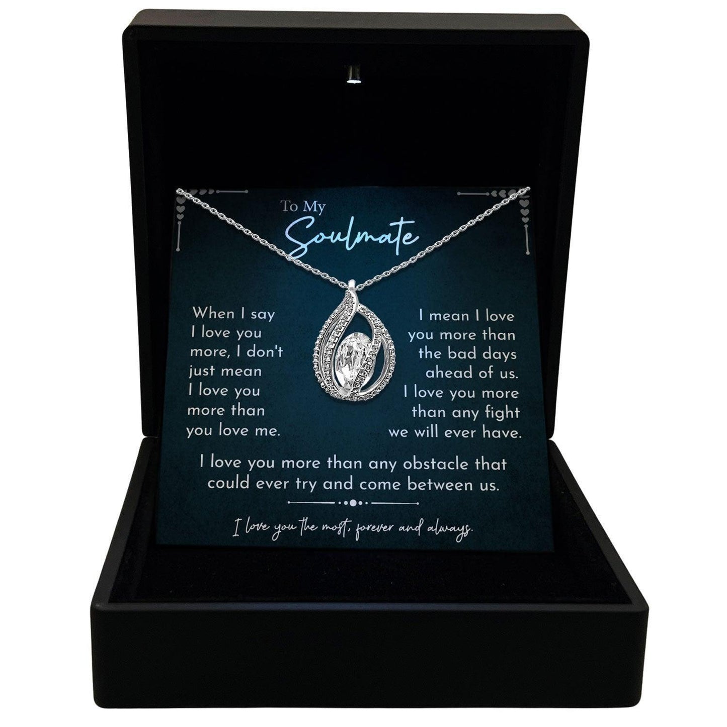AllGifting, Women's Necklace, Orbital Birdcage, Soulmate Gift Sterling Silver Birdcage Pendant Jewelry, Card14