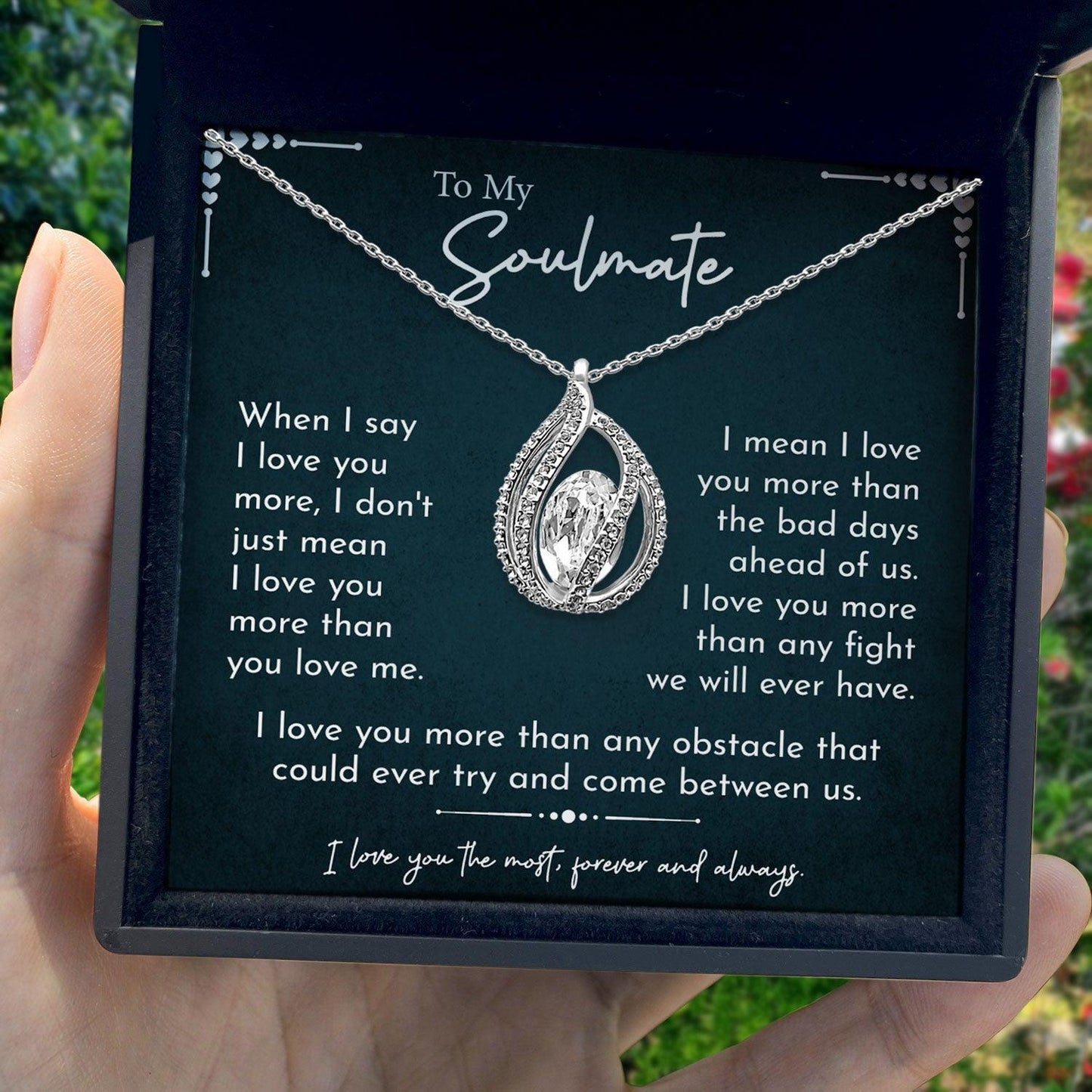 AllGifting, Birdcage Necklace For Women, Soulmate Gift Sterling Silver Birdcage Pendant Jewelry, Card14