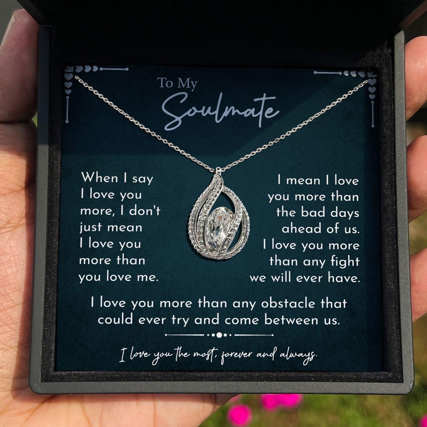 AllGifting, Birdcage Necklace For Women, Soulmate Gift Sterling Silver Birdcage Pendant Jewelry, Card14