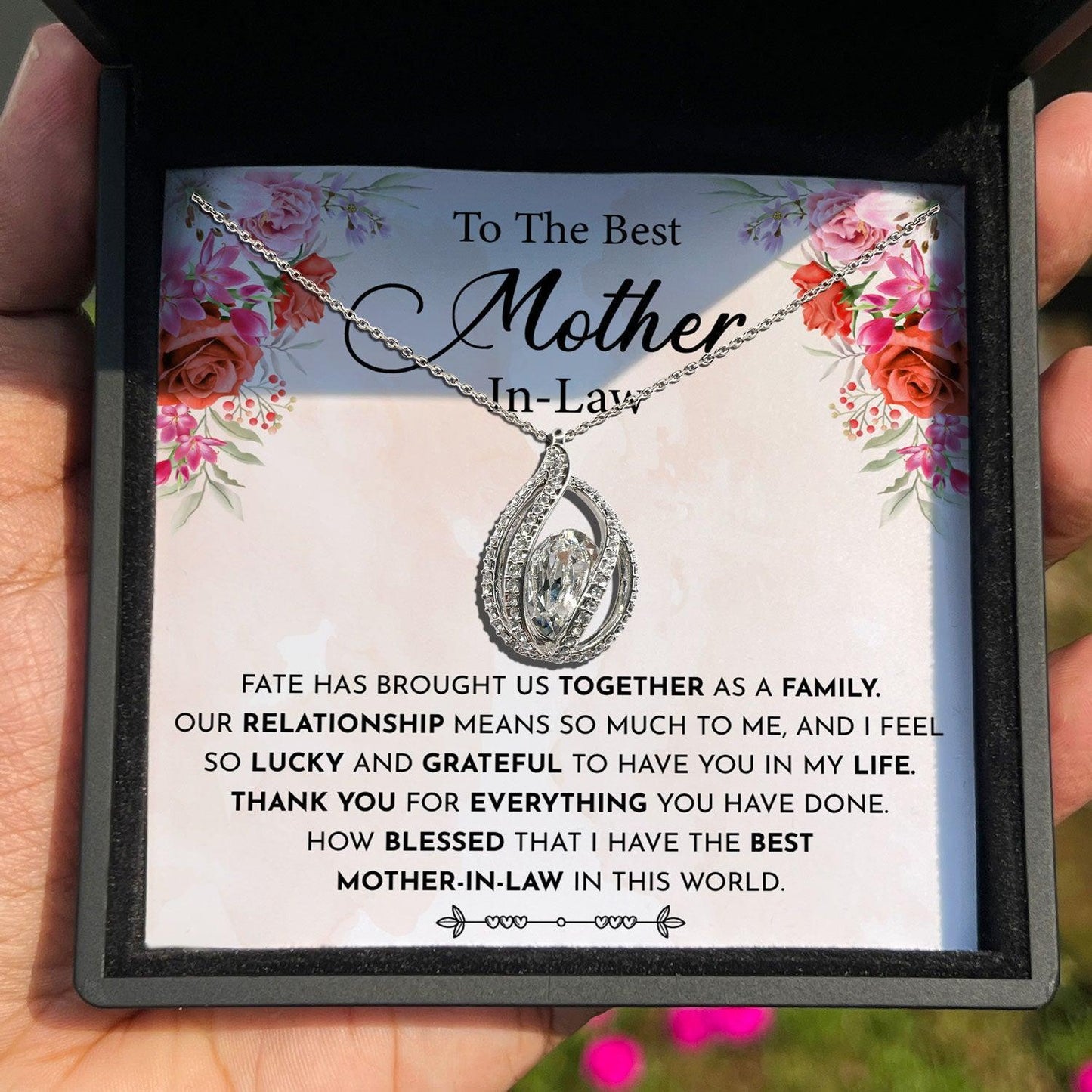 AllGifting, Birdcage Necklace For Women, Sterling Silver Birdcage Pendant Jewelry, Card14