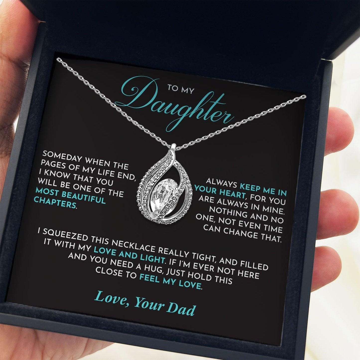 AllGifting, Birdcage Necklace For Women, Sterling Silver Birdcage Pendant Jewelry, Card2