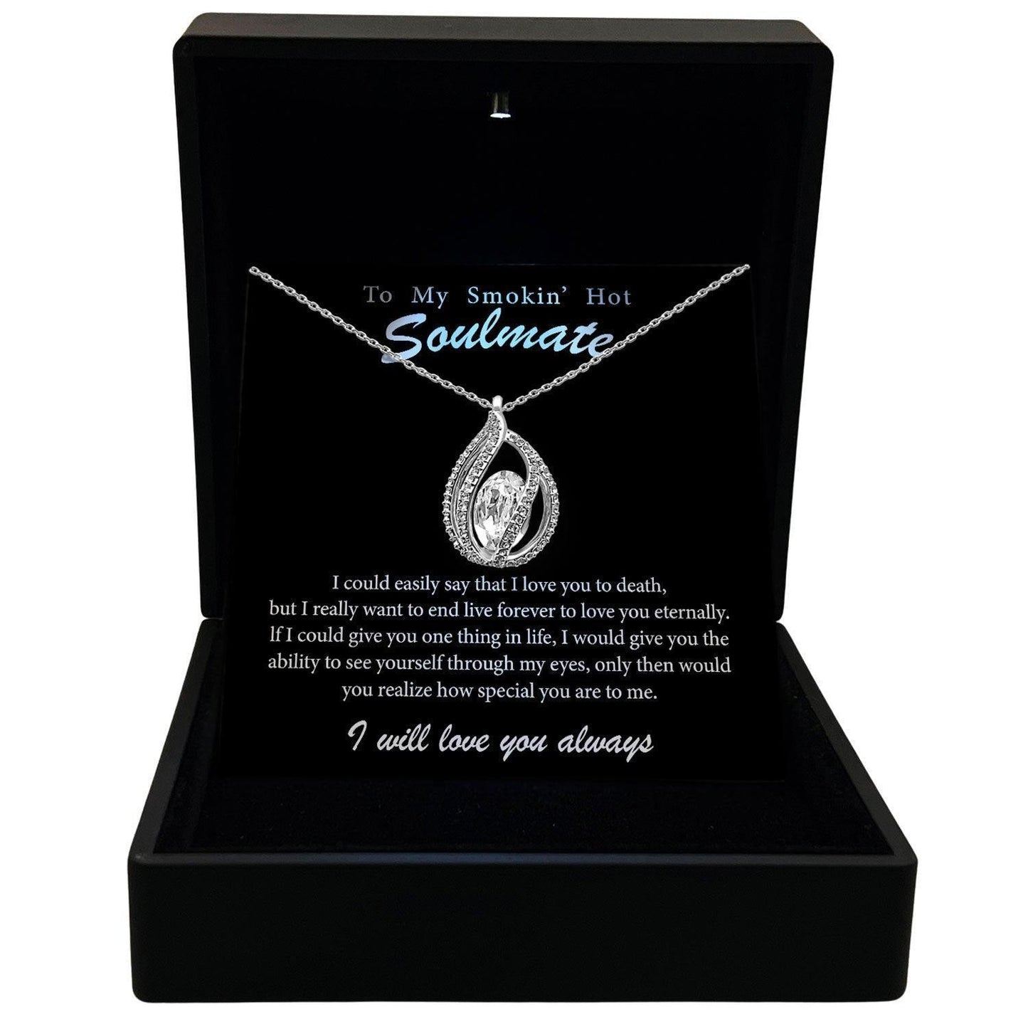 AllGifting, Women's Necklace, Orbital Birdcage Sterling Silver Birdcage Pendant Jewelry, Card21