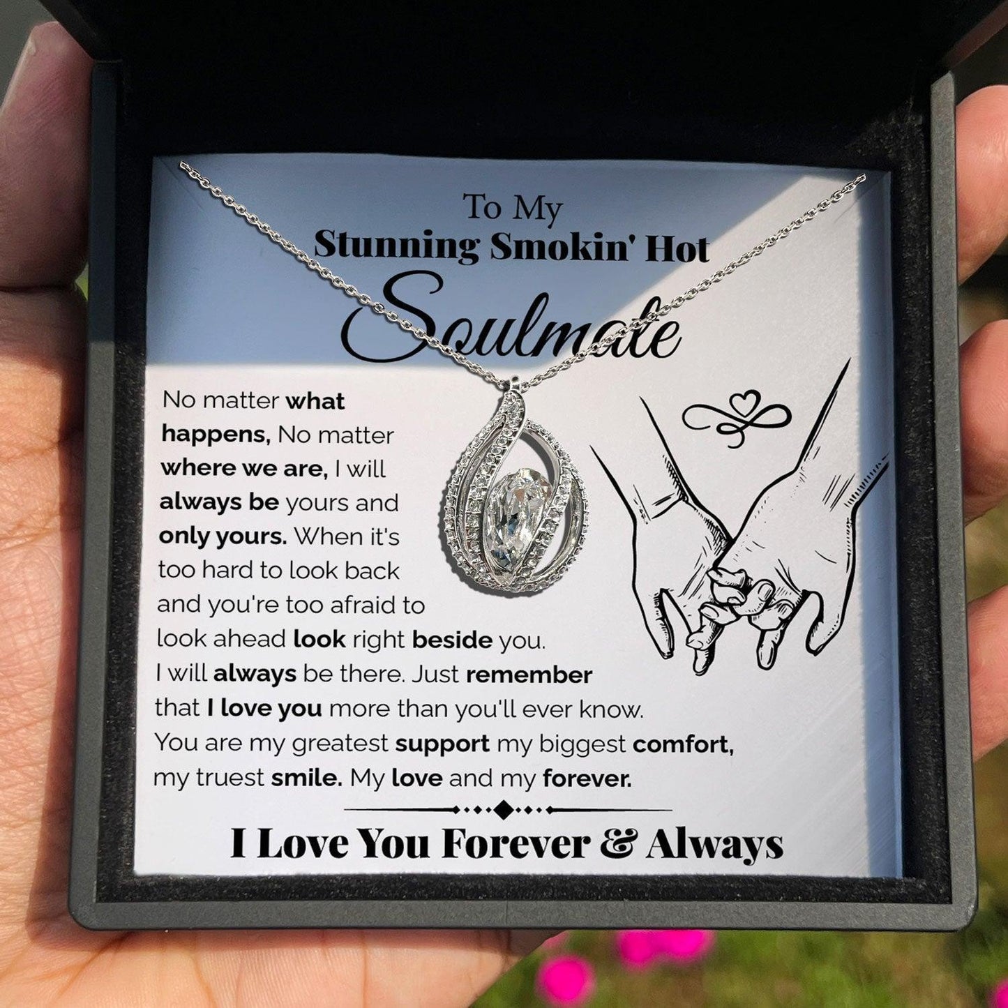 AllGifting, Birdcage Necklace For Women, Sterling Silver Birdcage Pendant Jewelry, Card24