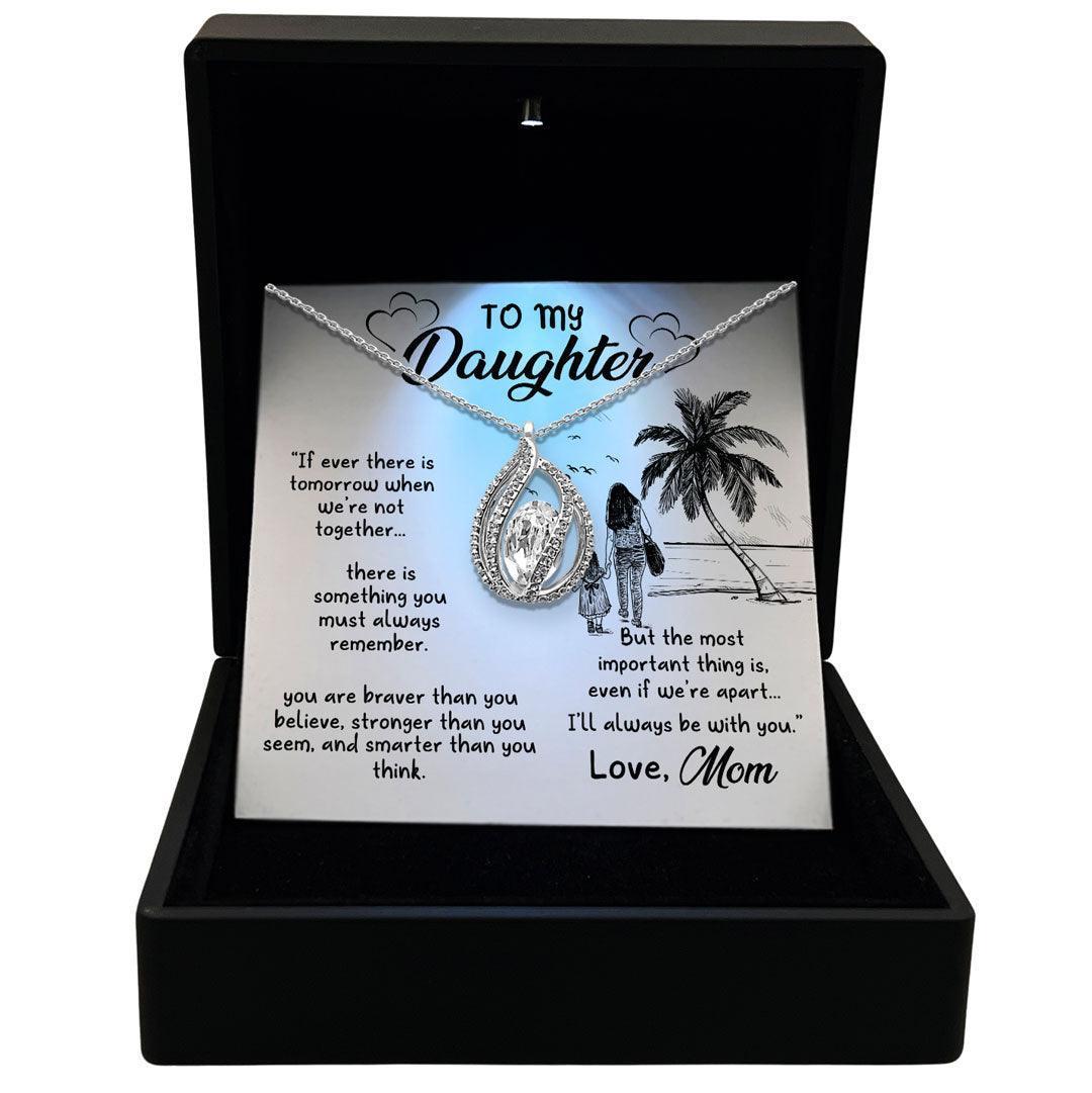 AllGifting, Women's Necklace, Orbital Birdcage Sterling Silver Birdcage Pendant Jewelry, Card5
