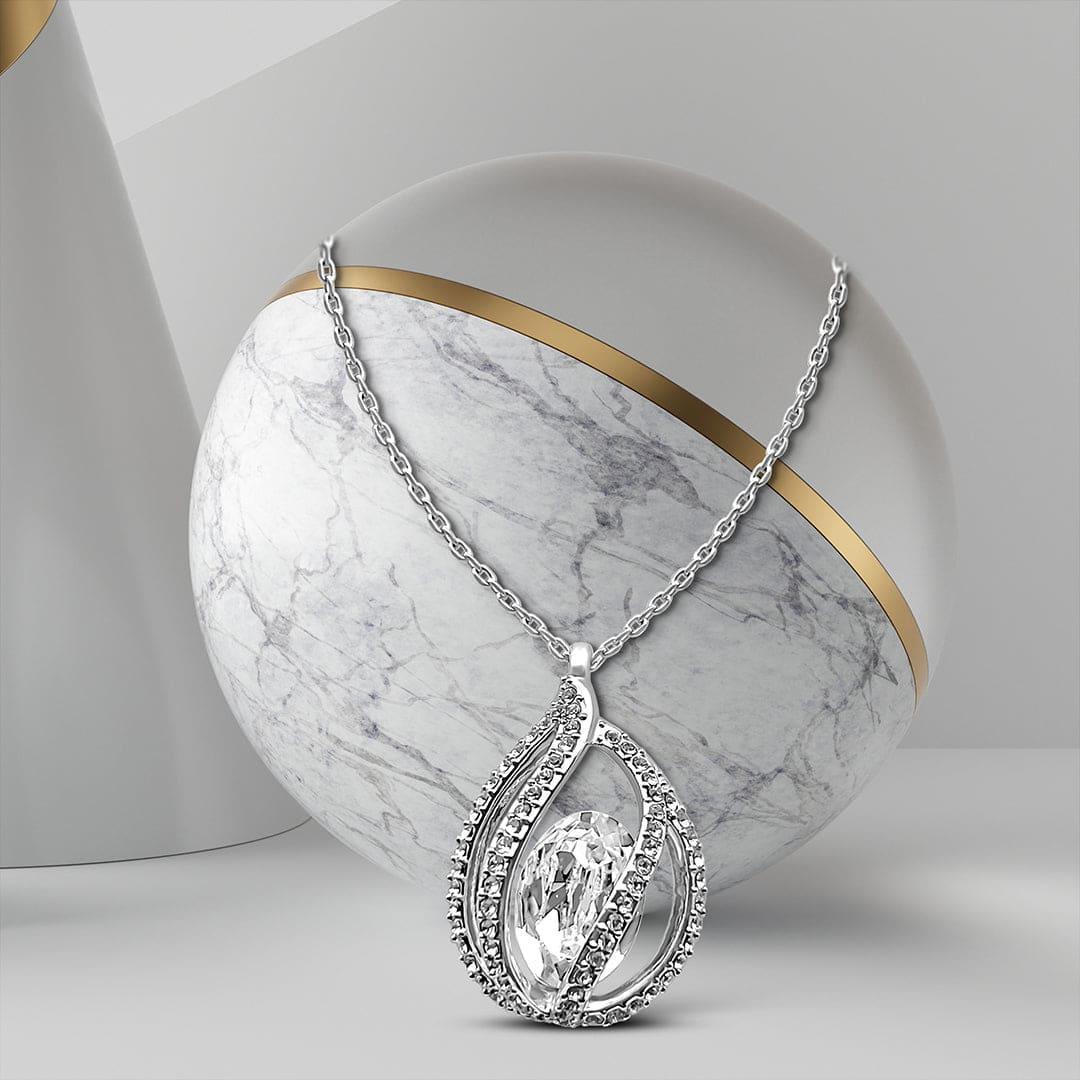 AllGifting, Birdcage Necklace For Women, Sterling Silver Birdcage Pendant Jewelry, Card5