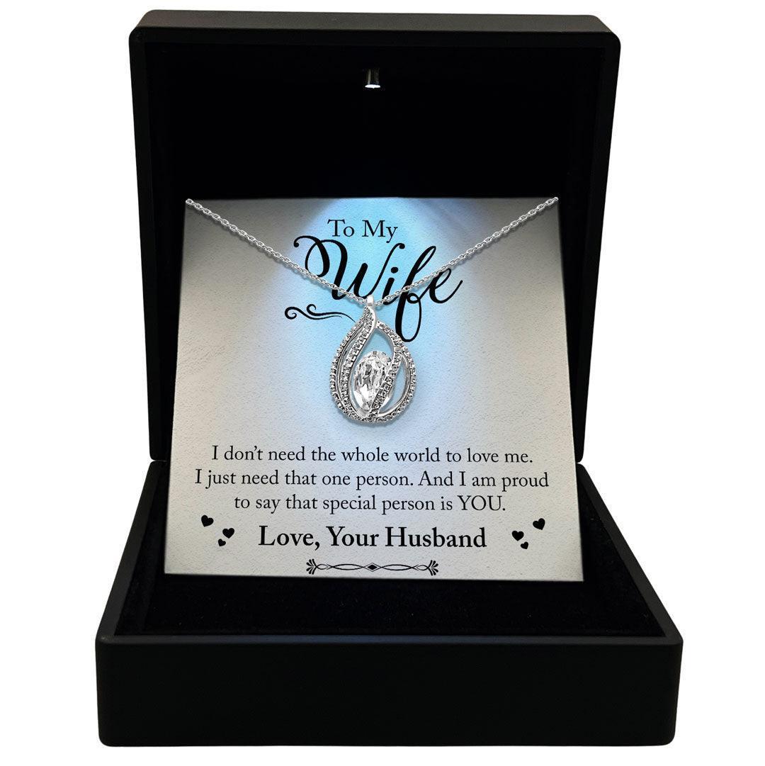 AllGifting, Women's Necklace, Orbital Birdcage, Wife Gift Sterling Silver Birdcage Pendant Jewelry, Card10