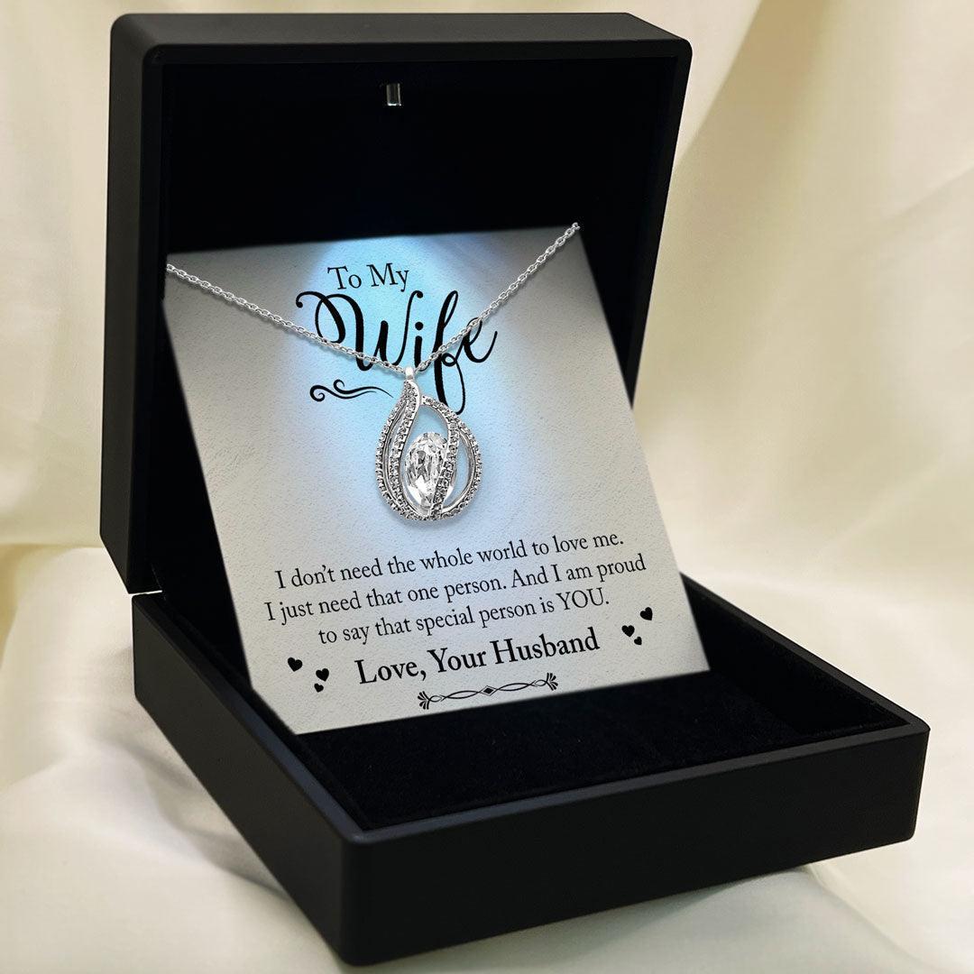 AllGifting, Birdcage Necklace For Women, Wife Gift Sterling Silver Birdcage Pendant Jewelry, Card10