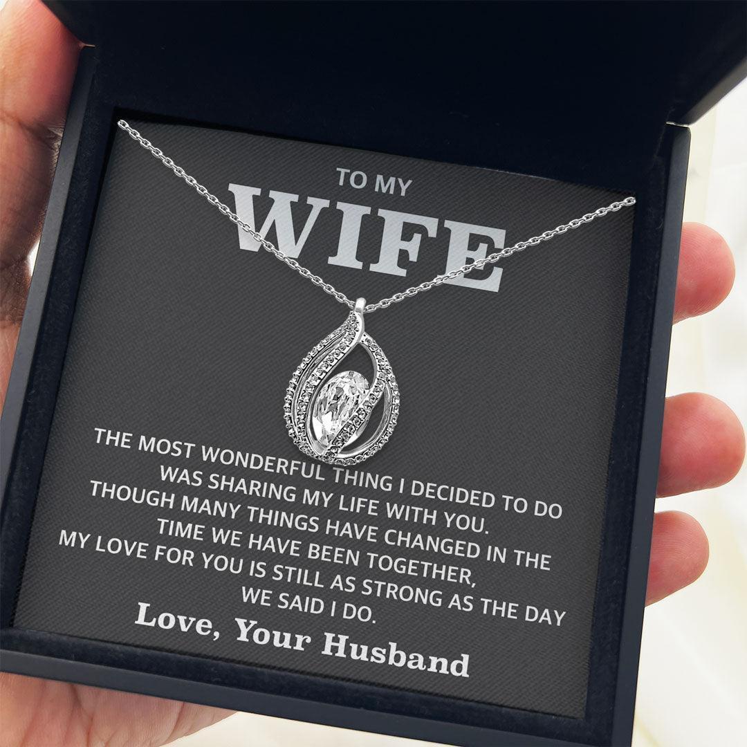 AllGifting, Birdcage Necklace For Women, Wife Gift Sterling Silver Birdcage Pendant Jewelry, Card15