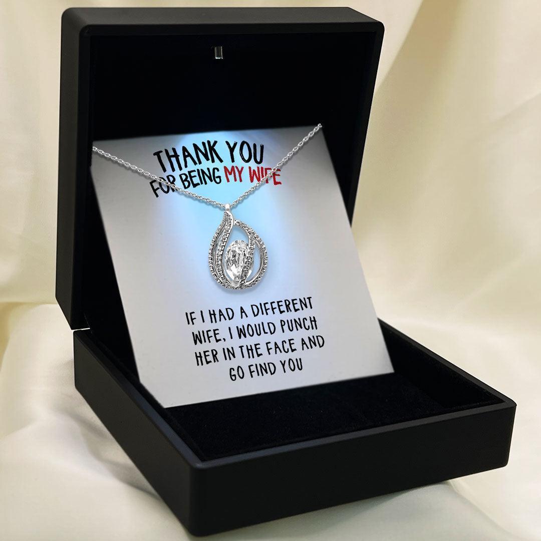 AllGifting, Birdcage Necklace For Women, Wife Gift Sterling Silver Birdcage Pendant Jewelry, Card16