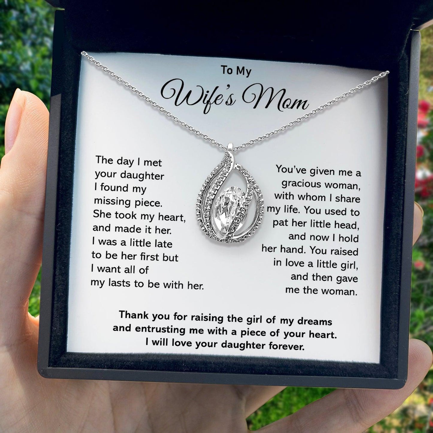 AllGifting, Birdcage Necklace For Women, Wife's Mom Gift Sterling Silver Birdcage Pendant Jewelry, Card19