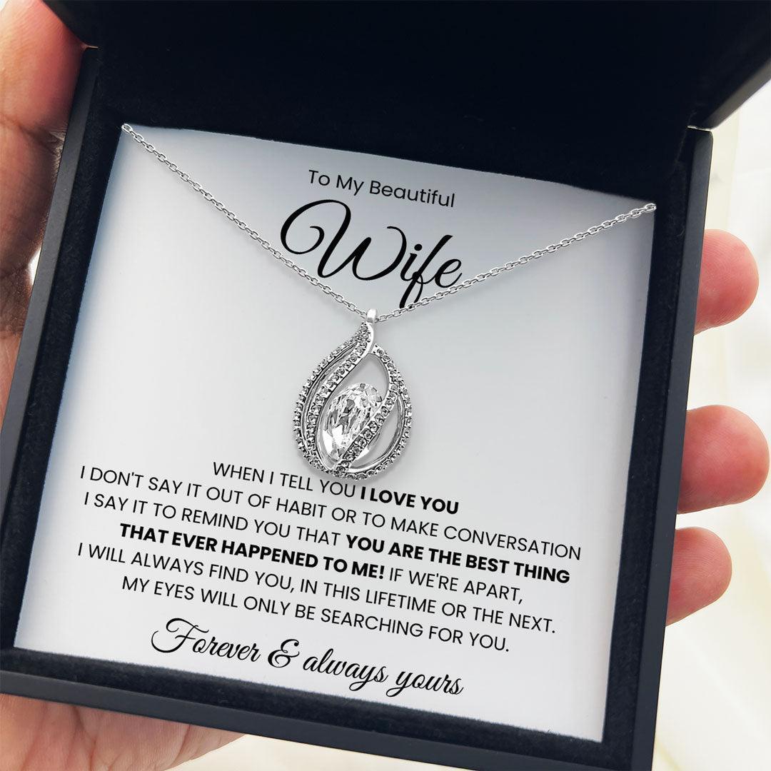 AllGifting, Birdcage Necklace For Women, Wife Gift Sterling Silver Birdcage Pendant Jewelry, Card4