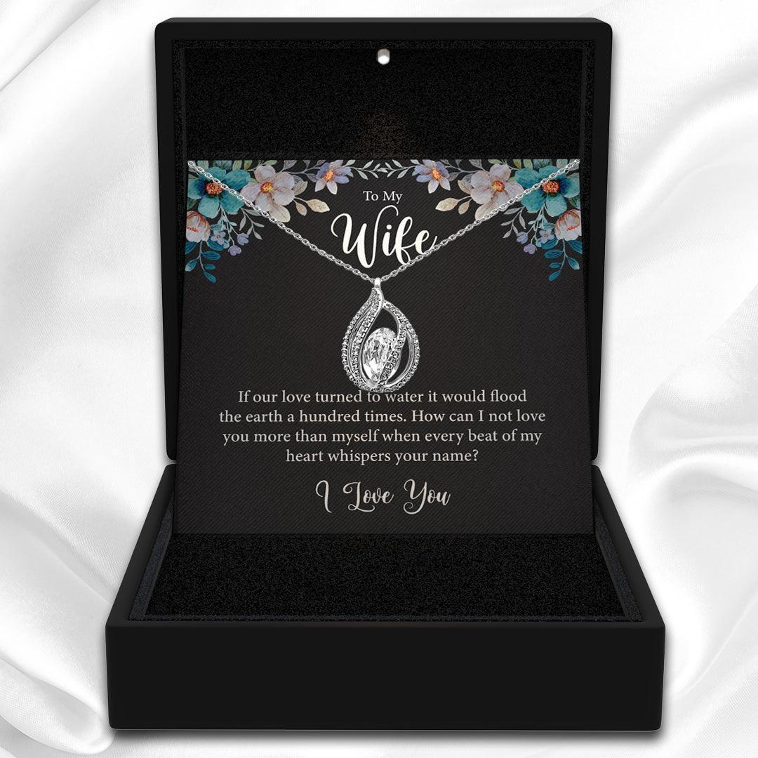 AllGifting, Women's Necklace, Orbital Birdcage, Wife Gift Sterling Silver Birdcage Pendant Jewelry, Card6