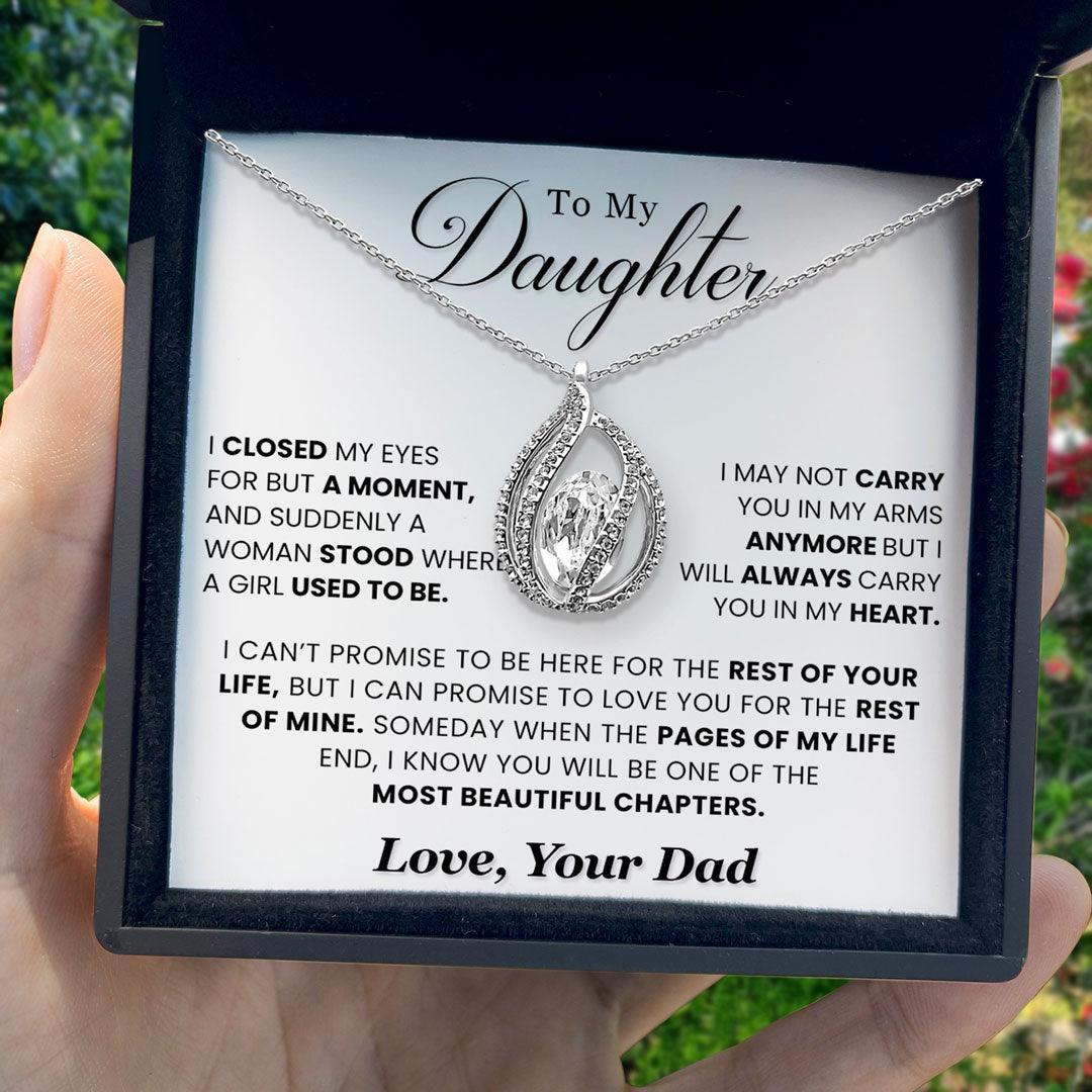 AllGifting, Birdcage Necklace For Women, Daughter Gift Pendant Jewelry, Card2