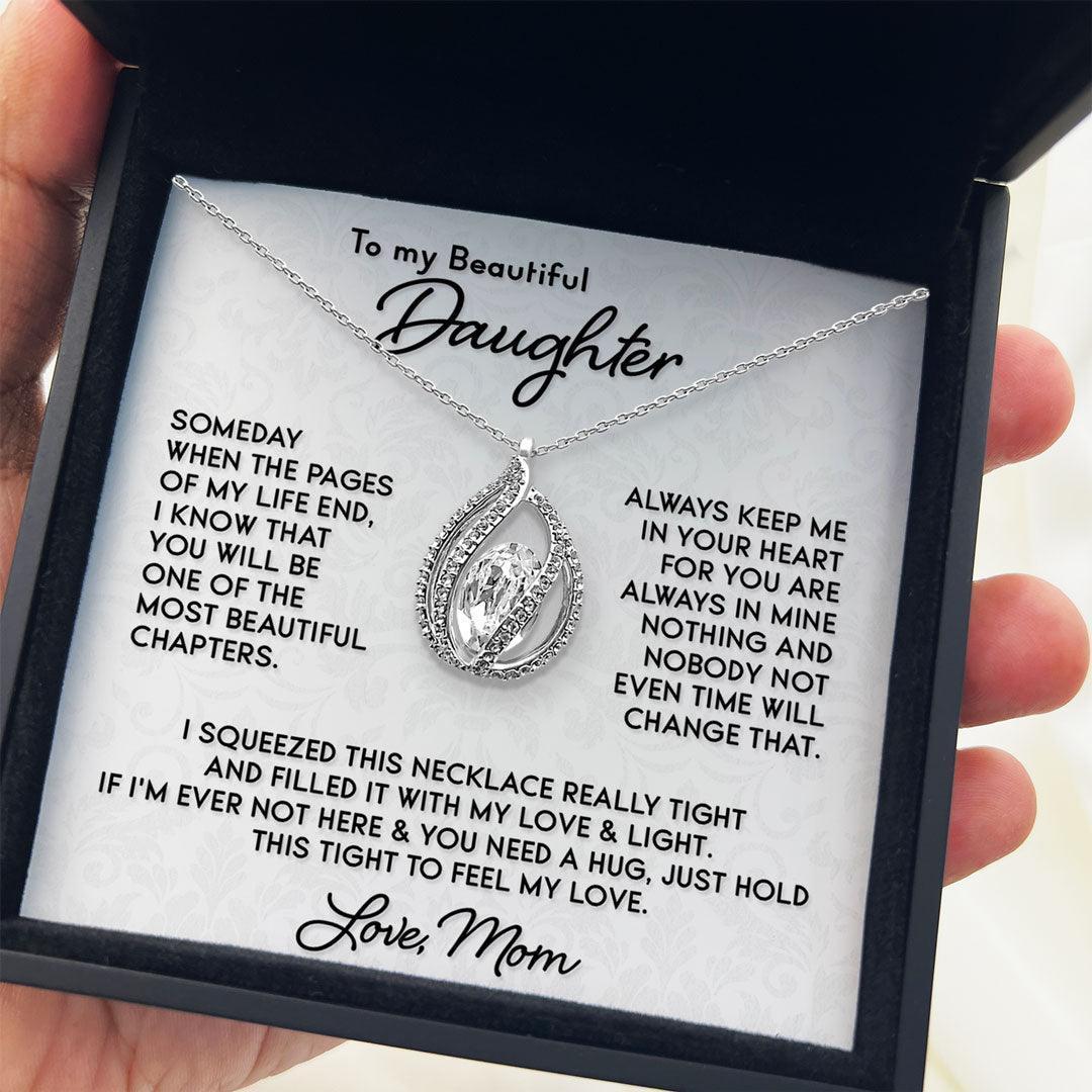 AllGifting, Birdcage Necklace For Women, Daughter Gift Pendant Jewelry, Card7