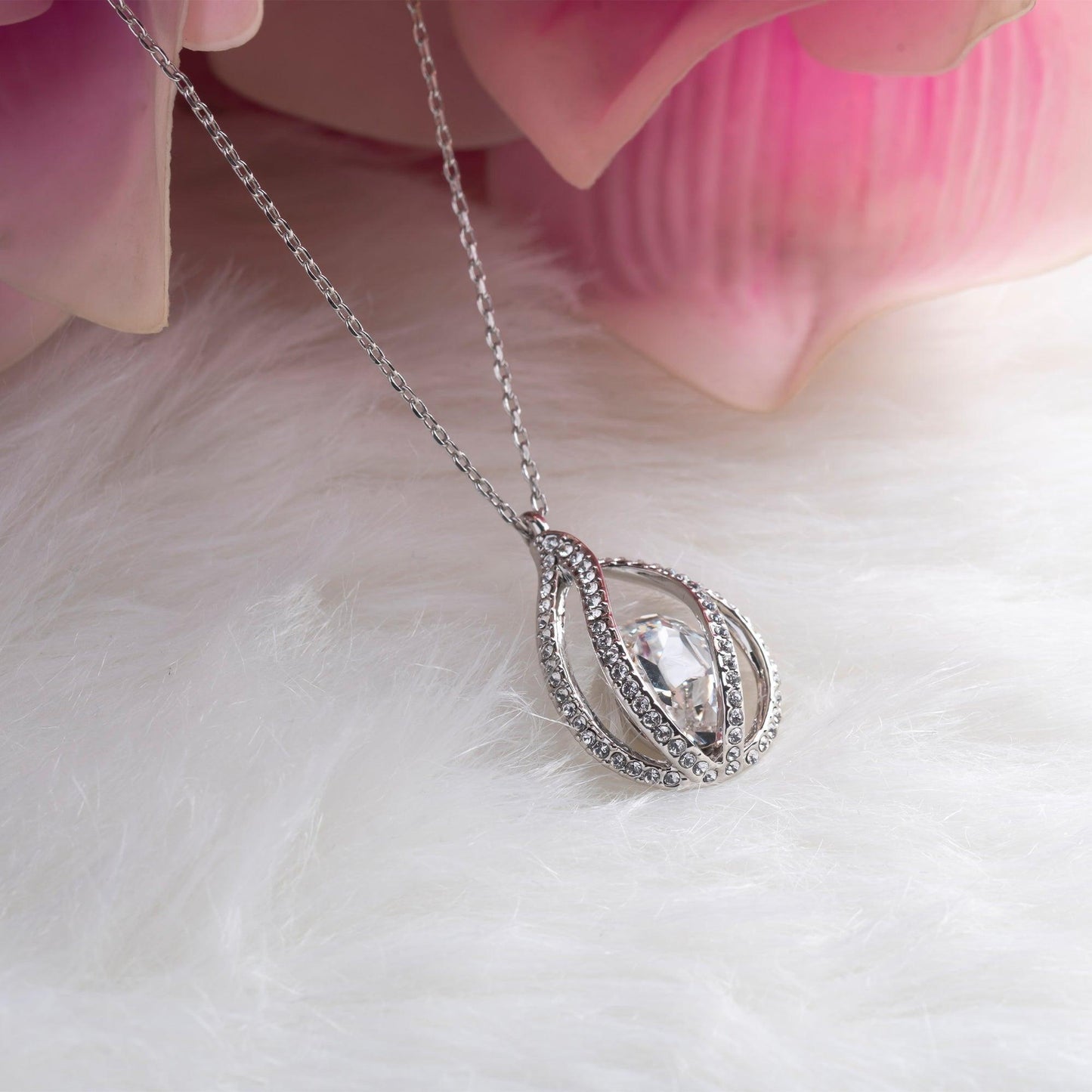 AllGifting, Birdcage Necklace For Women, Daughter-in-Law Gift Pendant Jewelry, Card1