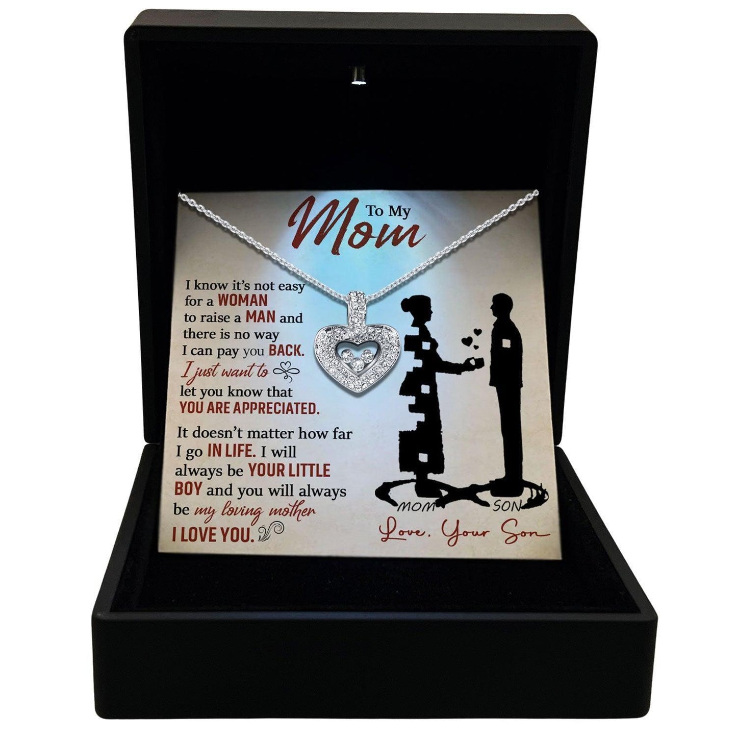 Women's Necklace Mom Gift Pendant Jewelry, Card7