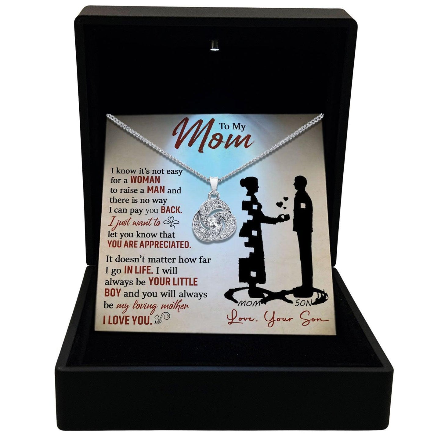 Women's Necklace Mom Gift Pendant Jewelry, Card8