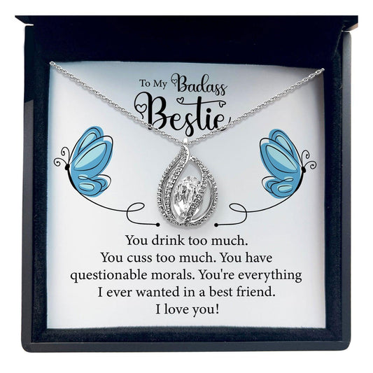 AllGifting, Birdcage Necklace For Women, Best Friend Gift Sterling Silver Birdcage Pendant Jewelry