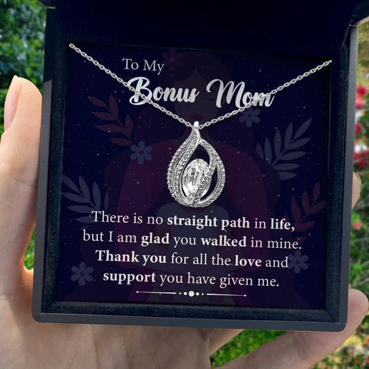 AllGifting, Birdcage Necklace For Women, Bonus Mom Gift Sterling Silver Birdcage Pendant Jewelry, Card4