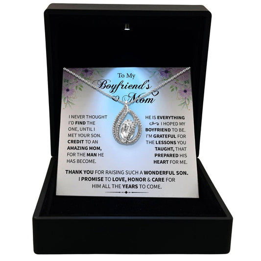 AllGifting, Women's Necklace, Orbital Birdcage, Boyfriend's Mom Gift Sterling Silver Birdcage Pendant Jewelry, Card3