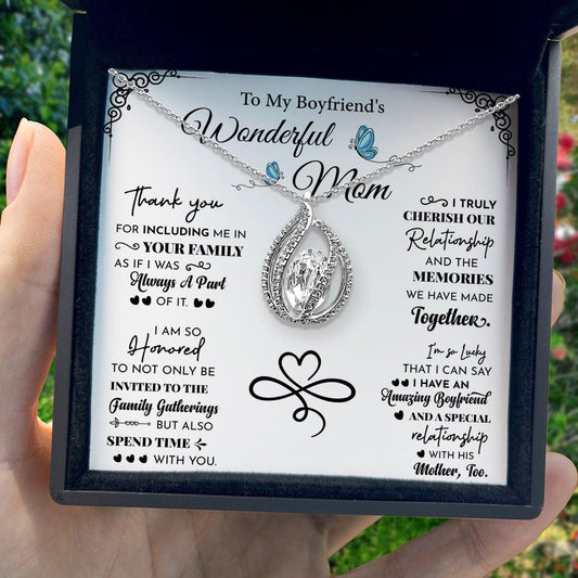 AllGifting, Birdcage Necklace For Women, Boyfriend's Mom Gift Sterling Silver Birdcage Pendant Jewelry, Card5