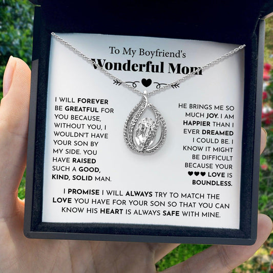 AllGifting, Birdcage Necklace For Women, Boyfriend's Mom Gift Sterling Silver Birdcage Pendant Jewelry, Card7