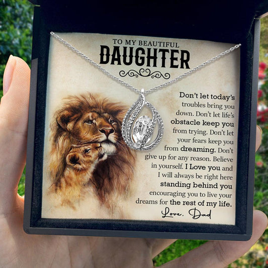 AllGifting, Birdcage Necklace For Women, Daughter Gift Sterling Silver Birdcage Pendant Jewelry, Card1