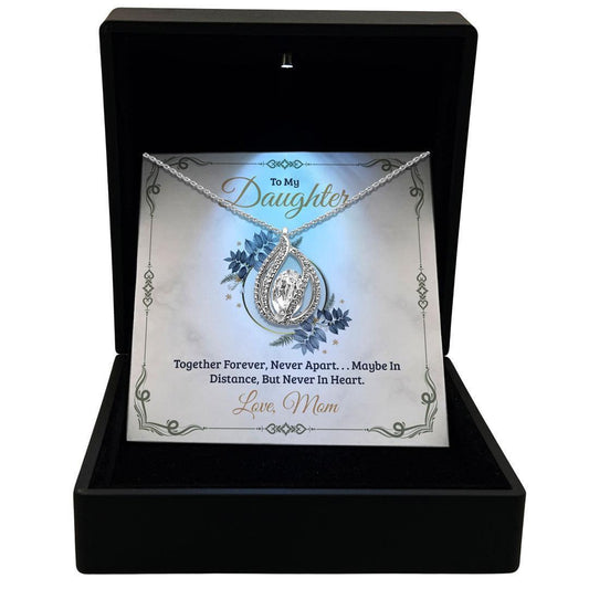 AllGifting, Women's Necklace, Orbital Birdcage, Daughter Gift Sterling Silver Birdcage Pendant Jewelry, Card12