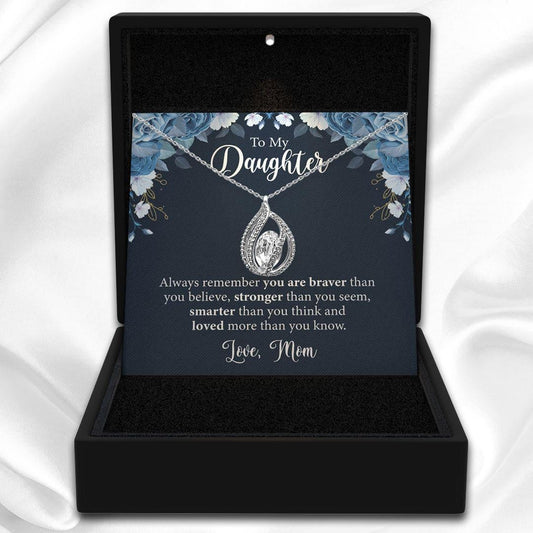 AllGifting, Women's Necklace, Orbital Birdcage, Daughter Gift Sterling Silver Birdcage Pendant Jewelry, Card13