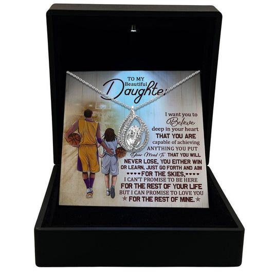 AllGifting, Women's Necklace, Orbital Birdcage, Daughter Gift Sterling Silver Birdcage Pendant Jewelry, Card3
