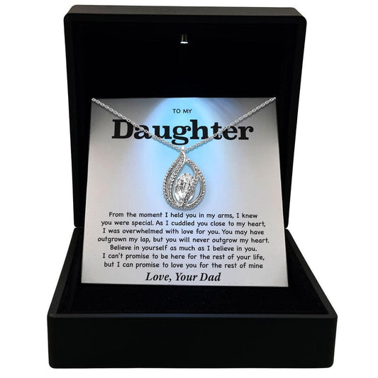 AllGifting, Women's Necklace, Orbital Birdcage, Daughter Gift Sterling Silver Birdcage Pendant Jewelry, Card6