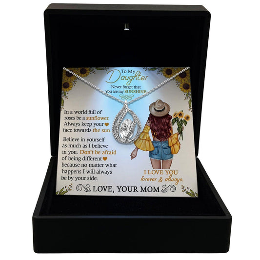 AllGifting, Women's Necklace, Orbital Birdcage, Daughter Gift Sterling Silver Birdcage Pendant Jewelry, Card7