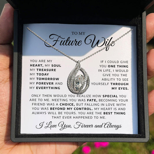 AllGifting, Birdcage Necklace For Women, Future Wife Gift Sterling Silver Birdcage Pendant Jewelry, Card3