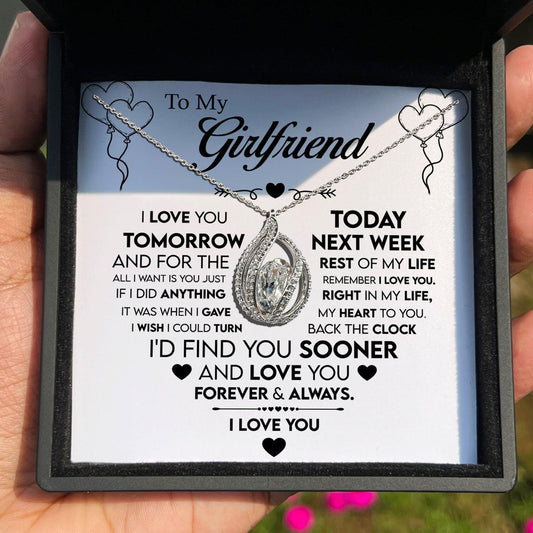 AllGifting, Birdcage Necklace For Women, Girlfriend Gift Sterling Silver Birdcage Pendant Jewelry, Card6