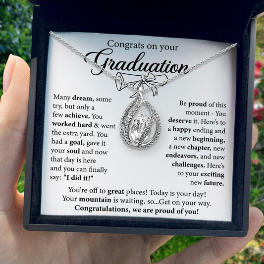 AllGifting, Birdcage Necklace For Women, Graduation Gift Sterling Silver Birdcage Pendant Jewelry, Card1