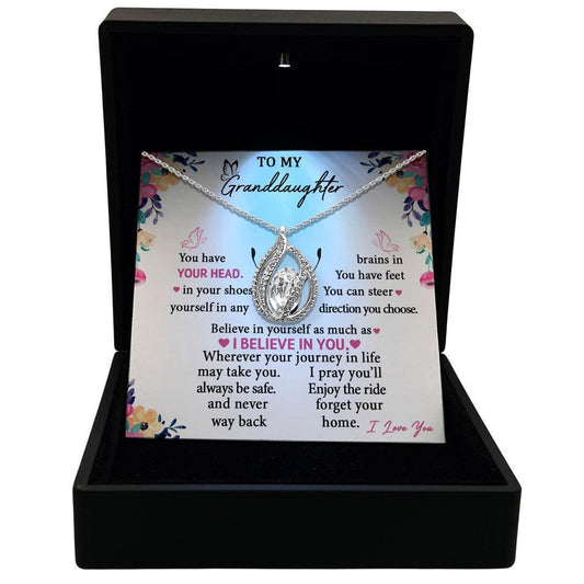 AllGifting, Women's Necklace, Orbital Birdcage, Granddaughter Gift Sterling Silver Birdcage Pendant Jewelry, Card4