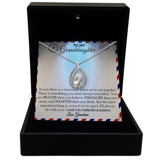 AllGifting, Women's Necklace, Orbital Birdcage, Granddaughter Gift Sterling Silver Birdcage Pendant Jewelry, Card5